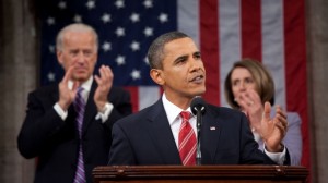 President Barack Obama proposes $30 billion in assistance to small business during his first State of the Union address. (Source: White House)
