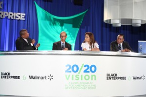 Dingle, UNCF CEO Michael Lomax, Act-1 Group CEO Janice Bryant Howroyd, Economist Bernard Anderson