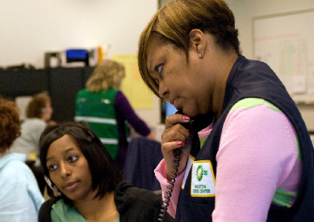 BP Crisis Center in Houstonl