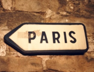 This way to Paris, France, City of Lights
