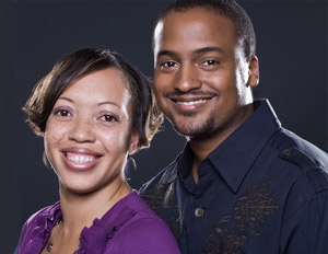 Ronnie and Lamar Tyler of Black and Married with Kids