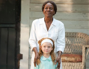 Veteran actress Cicely Tyson in a scene from The Help