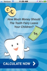 Tooth Fairy App screenshot
