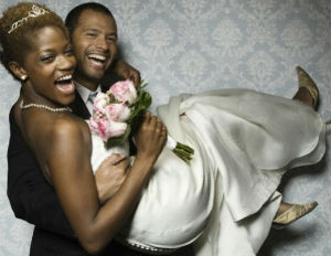 black married couple