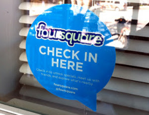 foursquare sticker
