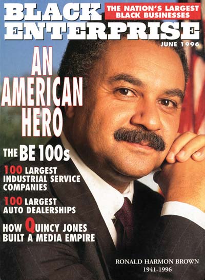 black enterprise magazine cover june 1996