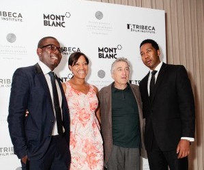 Kweku Mandela, Grace Hightower, Robert De Niro, and Ndaba Mandela