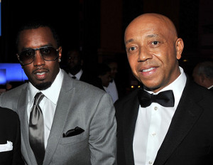 diddy-russell-simmons-NFTE 2013 Dare to Dream Auction