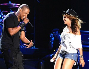 Bey and Jay never blink when it comes to sharing the stage.