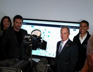 urbancompass-launch Mayor Michael Bloomberg Announces The Launch Of Urban Compass, A Platform That Changes How People Find A Home In New York City And Connect With The World Around Them