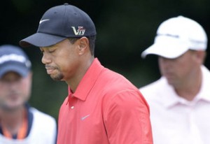 tiger woods sad