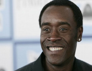 Don Cheadle smiling