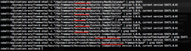 Compromised Mac Apps