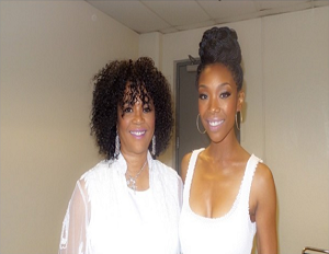 Brandy and her mom