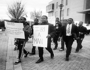 Students Protest Ferguson