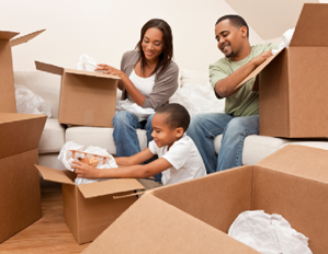 black family moving