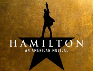 Press image of Broadway's Hamilton 