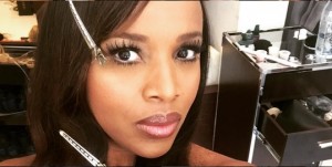 Pitters tries the latest trends during a photoshoot