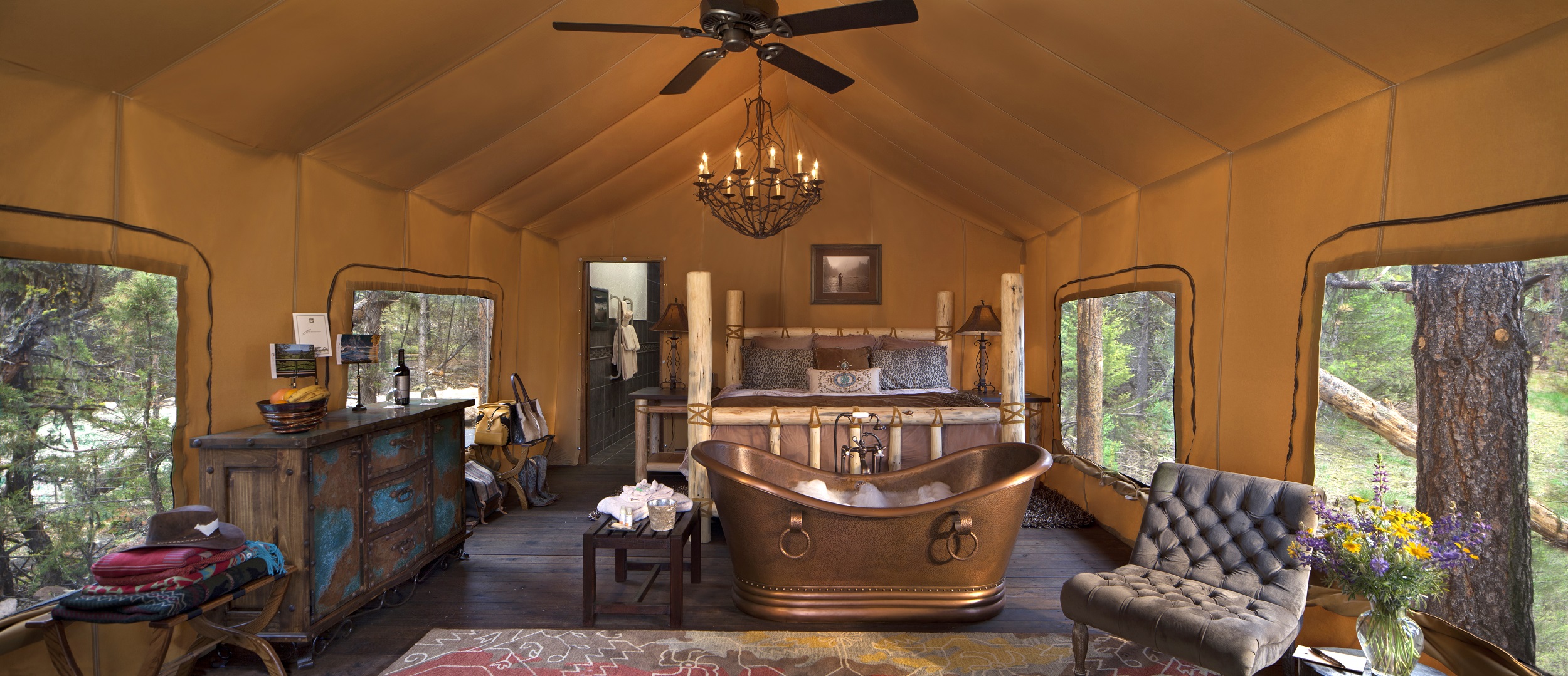 Eagle Cliff Tent at Cliffside Camp