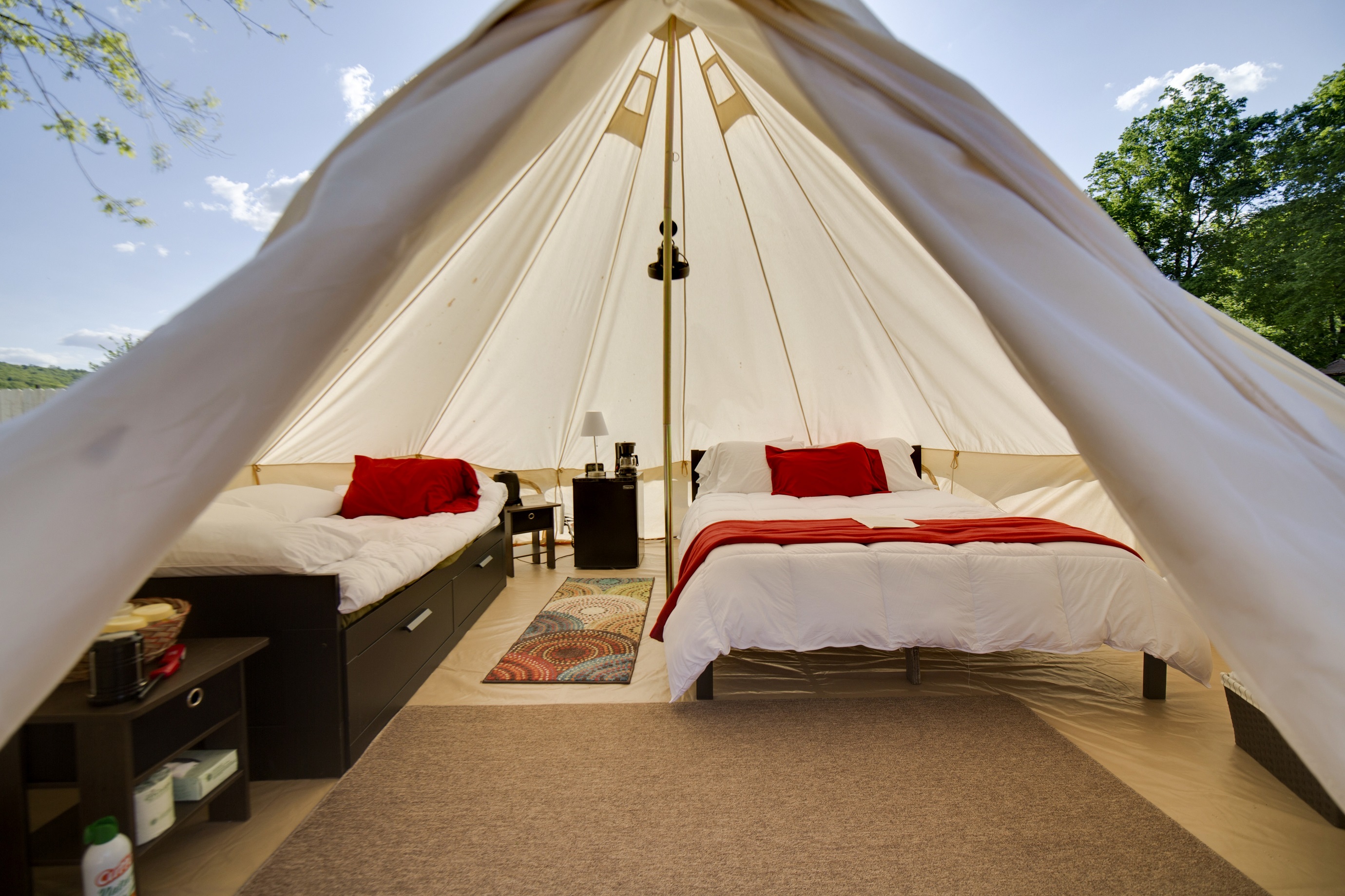 Glamping at the Shawnee Resort