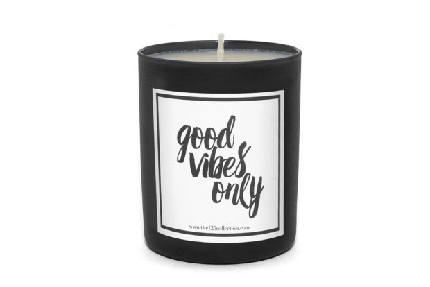 The 125 Collection Good Vibes Only candle