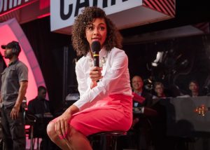 Bri (Briana Babineaux) performing on