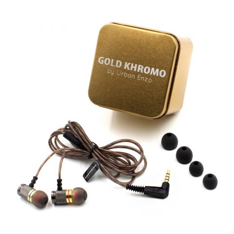 Gold Khromo Earphones