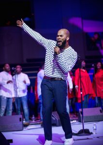 JJ Hairston performs in Landover, MD. Photo by Bird's Eye Photography.