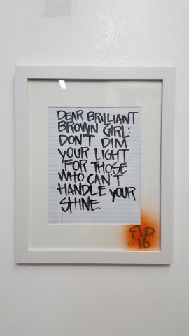 Dear Brillant Brown Girl