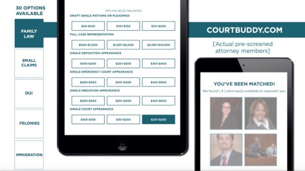 Court Buddy User Interface