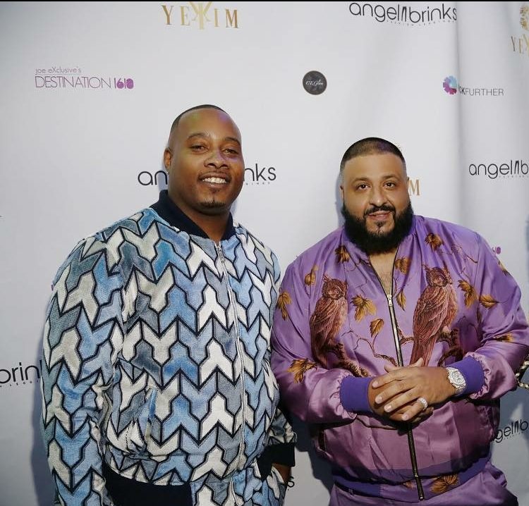 YeKim CEO Martez Malone with DJ Khaled