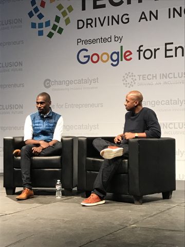 DeRay Mckesson and Wayne Sutton (Image: File)