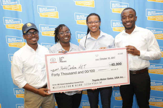 NCA&T Hackathon Winners (Image: File)