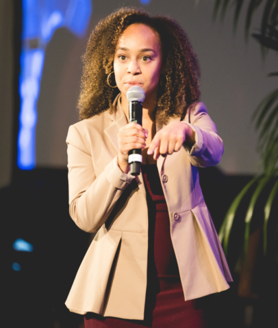 Morgan Debaun (Image: Instagram/James Nwobu)