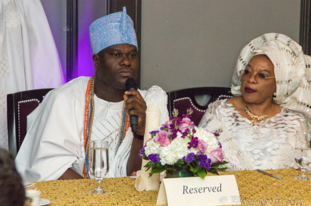 King, Adeyeye Enitan Ogunwusi Ojaja II and Mama Diaspora (Image: Kimi Alli)