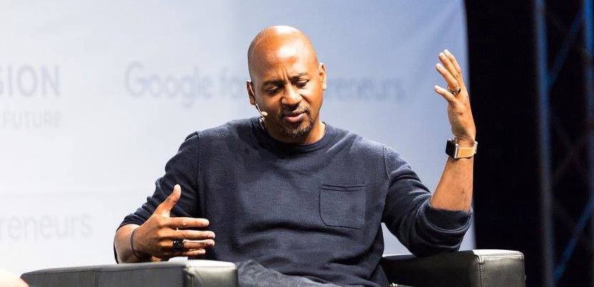 Wayne Sutton speaking at Tech Inclusion Conference (Image: Medium)