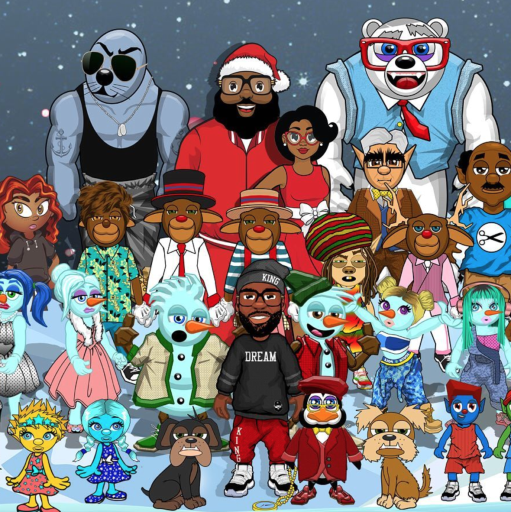 Black Santa Characters (Image: The Black Santa Company)