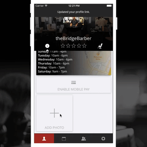 theCut barber booking app