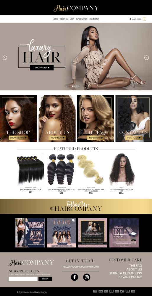 Hair Extensions Company