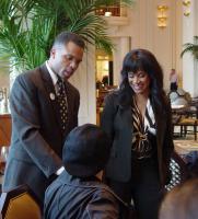 Congressman Jesse Jackson Jr and Alderwoman Sandi Jackson