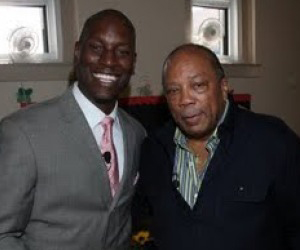 Tyrese & Quincy Jones partner for Text4Baby