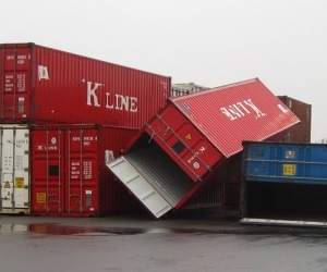 hurricane sandy damages supply chain holiday time