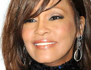 whitney houston smiling