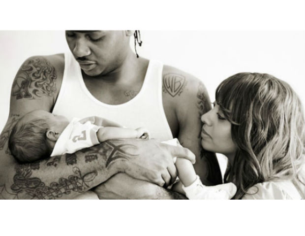 La La and Carmelo welcome their son, Kiysan, into the world.