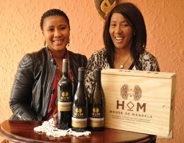 Nelson Mandela's daughter and granddaughter