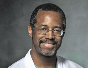 dr benjamin carson smiling