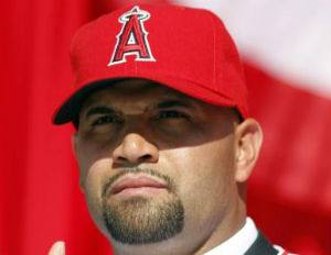 albert pujols los angeles angels of anaheim