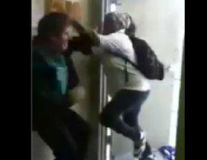 student beats up teacher