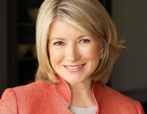 martha stewart smiling