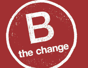 b the change